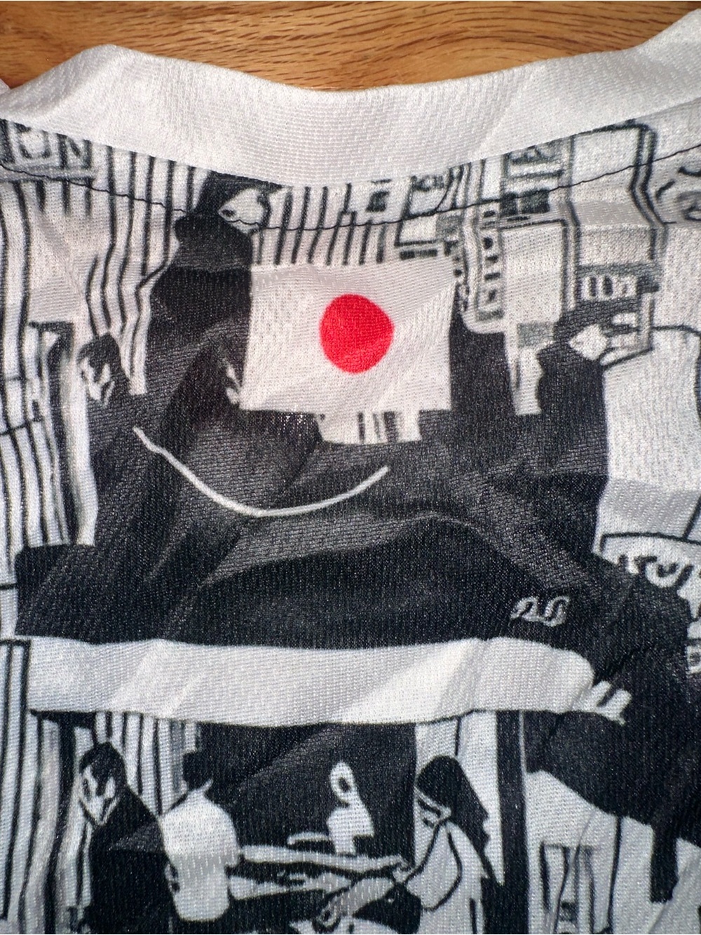 Tokyo Graphic Short-Sleeve Shirt - Black & White - Picture 4 of 4